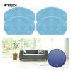 10 Pcs Mop Cloth, Compatible For ZCWA, BR150/BR151, Robot Vacuum Cleaner Dry And Wet Usage Mop Cloths Pad Floor Clean view 4