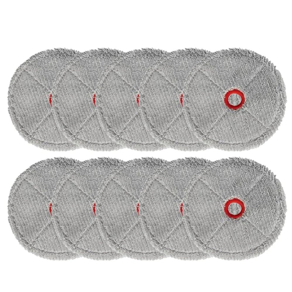 10PCS Microfiber Mop Cloth Kit, Compatible For LG, Code For Zero Roboking Ai Vacuum Cleaner Parts Access