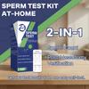 Sperm Check 2-in-1 at-Home Male Fertility Test Easy One-Step Semen Analysis, Reliable Screening for Conception Readiness & Accurate Concentration Results in Minutes. view 2