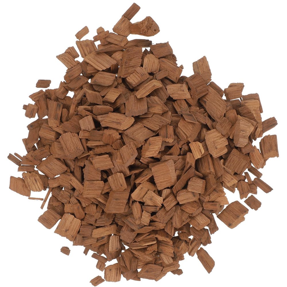 FUOYLOO Medium Toasted French Oak Chips for Wine Brewing Red Wine Aging Chips for Home Brewing Enhance Flavor and Aroma