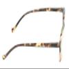 Calabria Women Eye Glasses [50 x 18 x 140 mm] | Full Rim Eyeglasses w/Plastic Frames | Crystal Orange/Tortoise Havana Brown Retro Reading Glasses w/Blue Light Filter Lens - 2.50 view 4