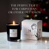Malbella Essentials Candle & Warmer Set 8.5 oz Coconut Blend Luxury Candle + Hand Blown Glass Lamp Warmer | Flameless Aromatherapy | Modern Self-Care Gift Set (Gold, Rose Oud) view 2