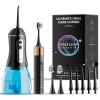 Electric Toothbrush with Water Flosser for Teeth, Sonic Electric Toothbrush and Electric Floss for Adults and Kids, Water Dental Picks, Cleaning and Flossing Dental Care, Waterproof view 1