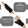 ADOCARN Adjustable Thumb Support Wristband with Double-directional Stabilizer for Sprain and Fracture Breathable Protective Strap for Weak Injured Joints Skin-friendly Material view 3