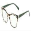 Calabria Womens Retro Rectangular Reading Glasses - Camo & Camouflage Multicolor Frame | Full Rim Single Bridge | Spring Hinge Readers | 2.75 x Magnification Strengths view 1