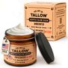 The Art of Tallow Tallow Face Moisturizer Unscented Beef Tallow for Skin, Whipped Tallow Cream with Manuka Honey & Organic Jojoba Oil, Face Cream, Grass Fed & Finished, Made in USA, 1.5 oz view 1