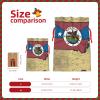 Tnnutp Abstract Montana Flag Map04 Christmas Drawstring Gift Bags- Two Sizes From Small To Jumbo, Xmas Party Supplies view 3