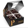 Dark Chocolate Covered Assortment 1lb - Chocolate Covered Almonds, Truffle Bits,Peanut Butter Pretzels, Chooclate Bridge Mix - Kosher Parve Chocolates, Premium Gift Box view 1
