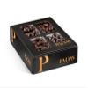 Dark Chocolate Covered Assortment 1lb - Chocolate Covered Almonds, Truffle Bits,Peanut Butter Pretzels, Chooclate Bridge Mix - Kosher Parve Chocolates, Premium Gift Box view 2