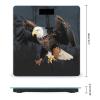 3D Bald Eagle Digital Bathroom Scale for Body Weight with High Precision Digital Weighing Scale with BMI Clear LCD Display and Step-On Measures Weight Up to 180kg view 2