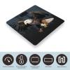 3D Bald Eagle Digital Bathroom Scale for Body Weight with High Precision Digital Weighing Scale with BMI Clear LCD Display and Step-On Measures Weight Up to 180kg view 3