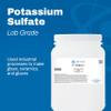 Lab Alley Potassium Sulfate, Lab Grade, Additive for Chloride-Sensitive Crops, Reagent for Chemical Reactions, and Industrial Use in Glass, Ceramics & Manufacturing (10 Pounds) view 2
