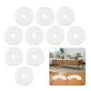 10pcs Vacuum Cleaner Soft Microfiber Mop Cloth Kit, Compatible For Eureka, J12 For Ultra Robot Vacuum Cleaner Accessories view 2