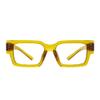 Eyekepper Reading Glasses Men,Readers for Women, 4.0 Stylish Yellow view 1