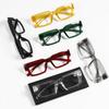 Eyekepper Reading Glasses Men,Readers for Women, 4.0 Stylish Yellow view 2