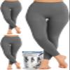 ABSOLUTE SUPPORT Womens Plus Size 2030 mmHg Footless Compression Leggings, 3-Pack Circulation Support for Swelling, Varicose Veins, Travel & Pregnancy, Gray, X-Large view 1