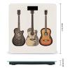 Guitar Digital Bathroom Scale for Body Weight with High Precision Digital Weighing Scale with BMI Clear LCD Display and Step-On Measures Weight Up to 180kg view 2