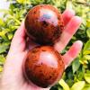 DWBPGVUN red Obsidian Ball Room Decoration Home Fish Tank decoration1pc Ornaments (Size : 4cm) view 4