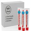 100 Pack 0.21 oz Peppermint Toothpaste for Hospitality, Hotel, Travel,Charity Homless Donation (100 Tubes 0.21 Ounces Each) view 1