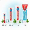 100 Pack 0.21 oz Peppermint Toothpaste for Hospitality, Hotel, Travel,Charity Homless Donation (100 Tubes 0.21 Ounces Each) view 2