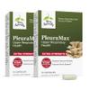Terry Naturally PleuraMax - Upper Respiratory Health Supplement - Sourced from Oyster Mushrooms - Includes Vitamin C for Immune Support - Vegan & Non-GMO - 30 Capsules (30 Servings)- 2 Pack view 1
