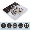 Adorable Huskies Scale for Body Weight Bathroom Weighing Scale with Large LCD Backlight Display Weight with High Precision Measures Weight Up to 180kg view 3