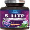 5-HTP Supplement - Extra Strength 5HTP (5-Hydroxytryptophan) Griffonia Simplicifolia 200mg Per Serving - 5HTP Supports Restful Sleep, Natural Calm, & Brain Health - Bottled in the USA - 120 Capsules view 1