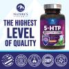5-HTP Supplement - Extra Strength 5HTP (5-Hydroxytryptophan) Griffonia Simplicifolia 200mg Per Serving - 5HTP Supports Restful Sleep, Natural Calm, & Brain Health - Bottled in the USA - 120 Capsules view 4