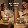 ACOTOBOW Raindrop 250ML Essential Oil Diffuser Aromatherapy Humidifier - Large Opening Tank, Natural White Noise, Colorful Lights, Fine Atomization, Quiet Operation for Bedroom/Living Room/Office view 2