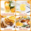 4.23oz Dried Orange Slices, Dehydrated Orange Slices for Cocktail Garnish and Mixology, No Sugar Added Natural Dried Citrus for Baking, Tea Drinks, Wreath Making and Cake Decoration view 4