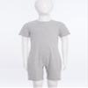 ACSUSS 3 Pack Special Needs Adaptive Clothing For Children Short Sleeve Autism Sensory Jumpsuit Anti-strip Romper Grey 8 view 4