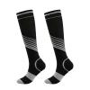 ZUIAI Compression Socks Colored Striped Pressure Socks Men's and Women's Athletic Stretch Socks(S/M) view 2