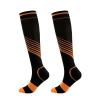ZUIAI Compression Socks Colored Striped Pressure Socks Men's and Women's Athletic Stretch Socks(S/M) view 3