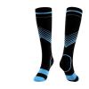 ZUIAI Compression Socks Colored Striped Pressure Socks Men's and Women's Athletic Stretch Socks(S/M) view 4