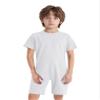 ACSUSS 3 Pack Special Needs Adaptive Clothing For Children Short Sleeve Autism Sensory Jumpsuit Anti-strip Romper White 16 view 2