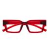 Eyekepper Blue Light Reading Glasses Men Women 0.5, Stylish Red Frame view 1