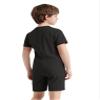 ACSUSS 3 Pack Special Needs Adaptive Clothing For Children Short Sleeve Autism Sensory Jumpsuit Anti-strip Romper Black 16 view 3
