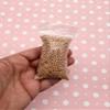 Fake Bake Crushed Graham Cracker Sprinkle Crumbs, Faux NON EDIBLE Flake Shavings for Decoden Cakes, Dessert Toppings, Craft Embellishments (Container) view 3
