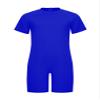 ACSUSS 3 Pack Special Needs Adaptive Clothing For Children Short Sleeve Autism Sensory Jumpsuit Anti-strip Romper Royal Blue 14 view 4