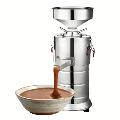 Aredwhiterui 1100W Electric Peanut Butter Maker for Grinding Almonds, Cashews & Sesame | 15kg/h High Output & Adjustable Consistency | Safety Lock & Easy Clean Stainless Steel