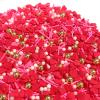 Sentovac Valentine Gold Peals Sprinkles Red Heart Jimmies Sprinkles Mix Edible for Cake Decorating Candy Cupcake Cake Topper Cookie Baking Decorations Wedding Supplies view 2