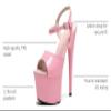 WUXIN H&P Women's 7 in Platform Sandal Heels Ankle-Strap Sexy,7 in Pole Dance High Heel Platform,17 cm Exotic Platform Pole Dancer Heels Shoes Stiletto US 8 view 3