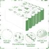 100Pcs Camp Bachelorette Paper Napkins 2 Ply Camping Luncheon Scalloped Disposable Absorbent Hand Towels Green Camp Guest Napkins Decorative for Wedding Bridal Shower Birthday Bathroom Party Supplies view 3