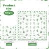 100Pcs Camp Bachelorette Paper Napkins 2 Ply Camping Luncheon Scalloped Disposable Absorbent Hand Towels Green Camp Guest Napkins Decorative for Wedding Bridal Shower Birthday Bathroom Party Supplies view 4