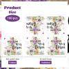 100Pcs Easter Paper Napkin 3-ply 6.5'' x 6.5" Disposable Sheep Cross Eggs Flower Dinner Size Napkins He Is Risen Lamb Square Beverage Napkin for Christian Jesus Easter Religious Party Kitchen Supplies view 4