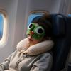 Ulxkmt Cartoon Frog Big Eye Mask Breathable Shading Sleep Mask 3D Breathable Lunch Break Eye Mask Cover for Men Women view 2