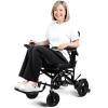 Foldable Electric Wheelchairs for Adults,Lightweight Power Motorized Foldable Wheelchairs,Long Travel Range,Electric Chair, Lightweight Foldables All Terrain,Support 220 LBS US view 1