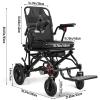 Foldable Electric Wheelchairs for Adults,Lightweight Power Motorized Foldable Wheelchairs,Long Travel Range,Electric Chair, Lightweight Foldables All Terrain,Support 220 LBS US view 4