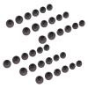 Aumotop Soft Silicone Replacement Earplugs Stable Comfortable Earphone Tips 36pcs for 4.5mm6.0mm Inner Hole Earphones view 1