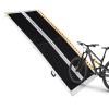 FASDRESS Portable Wheelchair Ramp Folding Aluminum Door Threshold Wheelchair Ramp Wheel Chair Ramp for Home Steps Stairs Entry Threshold Doorways (6ft) view 1
